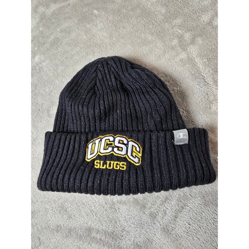 UCSC Slugs‎ Champion Beanie Hat Cap OSFM University California *Pilling